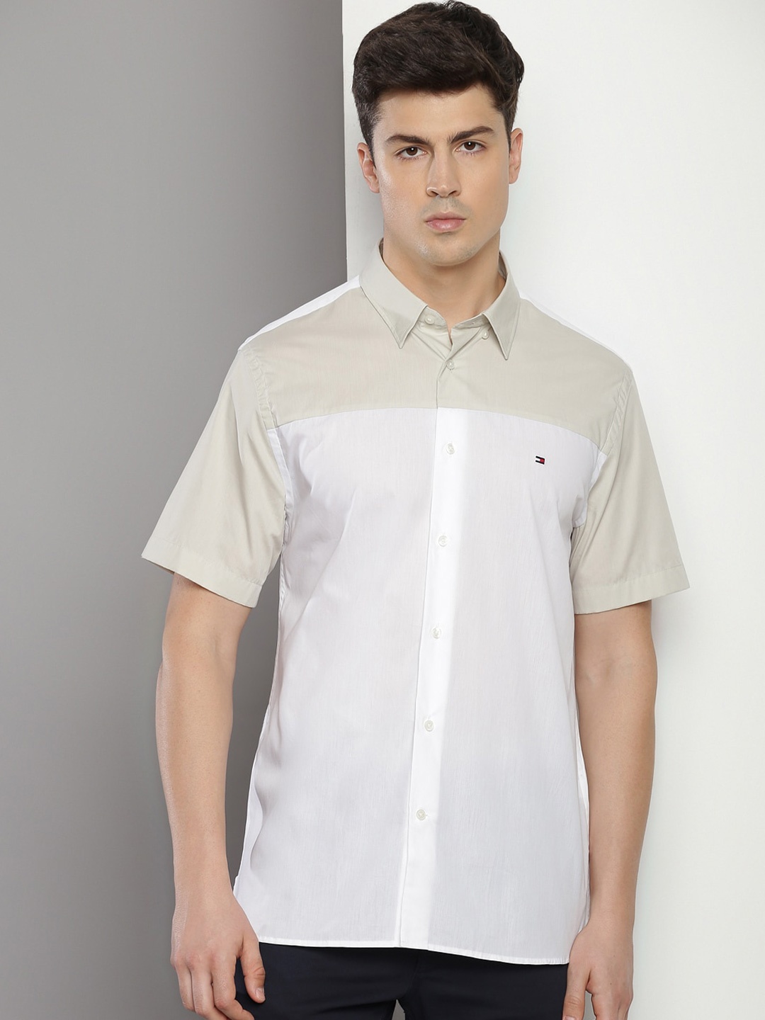 

Tommy Hilfiger Pure Cotton Casual Shirt, White