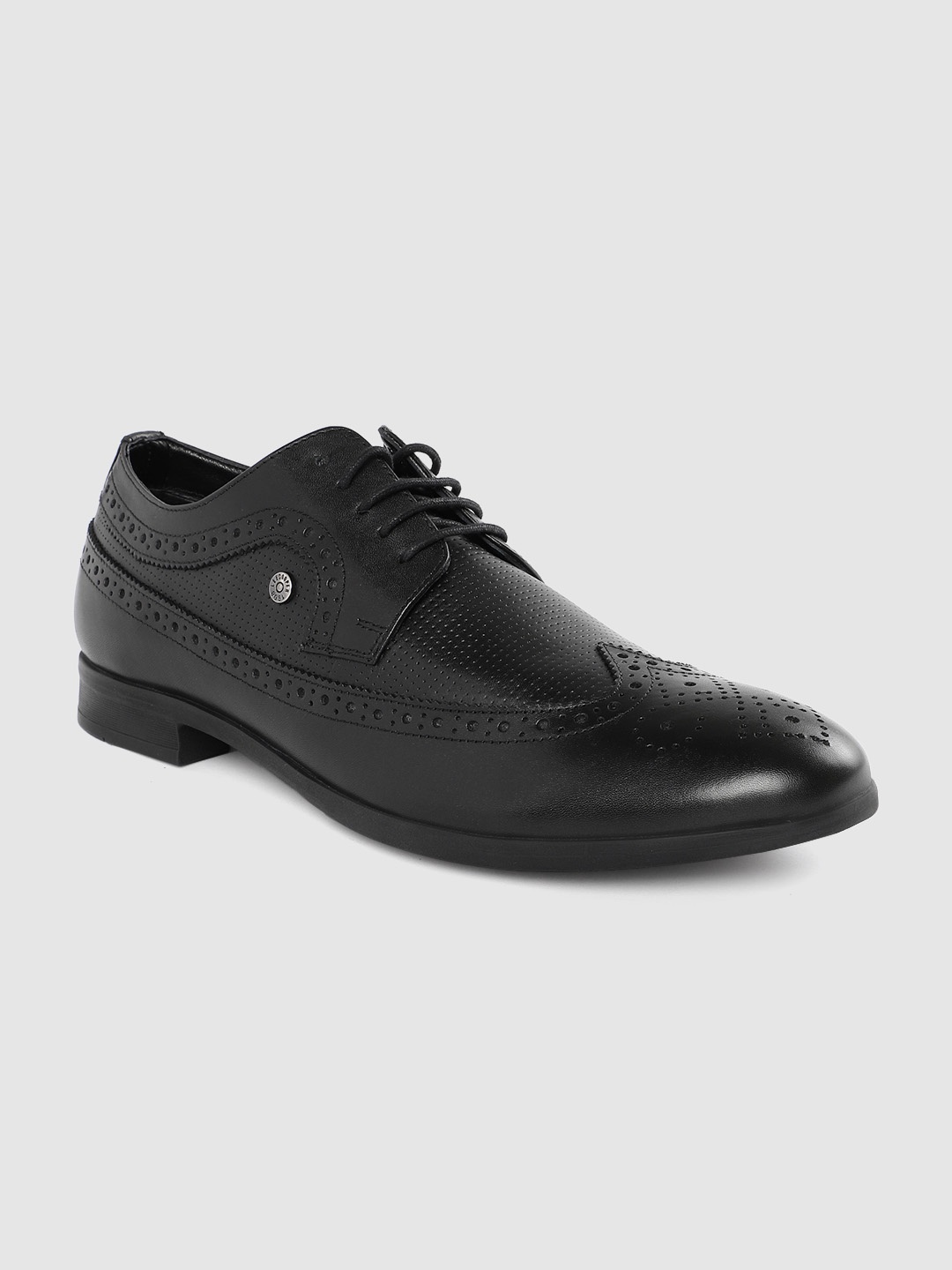 

Lee Cooper Men Formal Perforated Brogues, Black