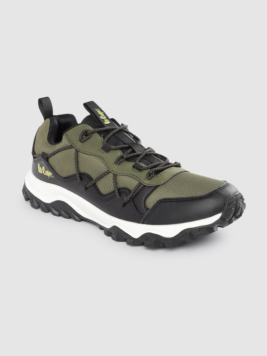 

Lee Cooper Men Solid Sneakers, Olive