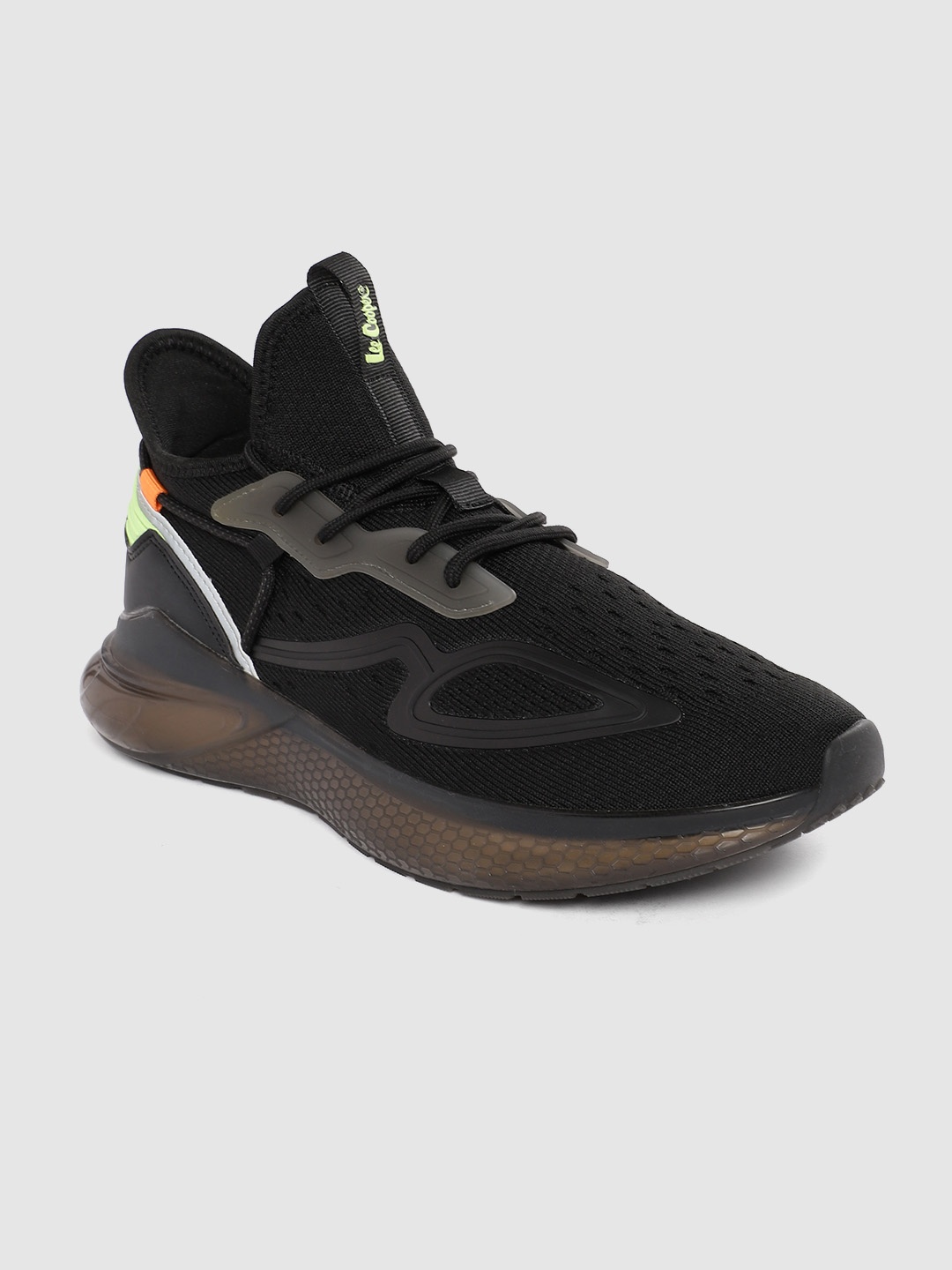 

Lee Cooper Men Woven Design Sneakers, Black