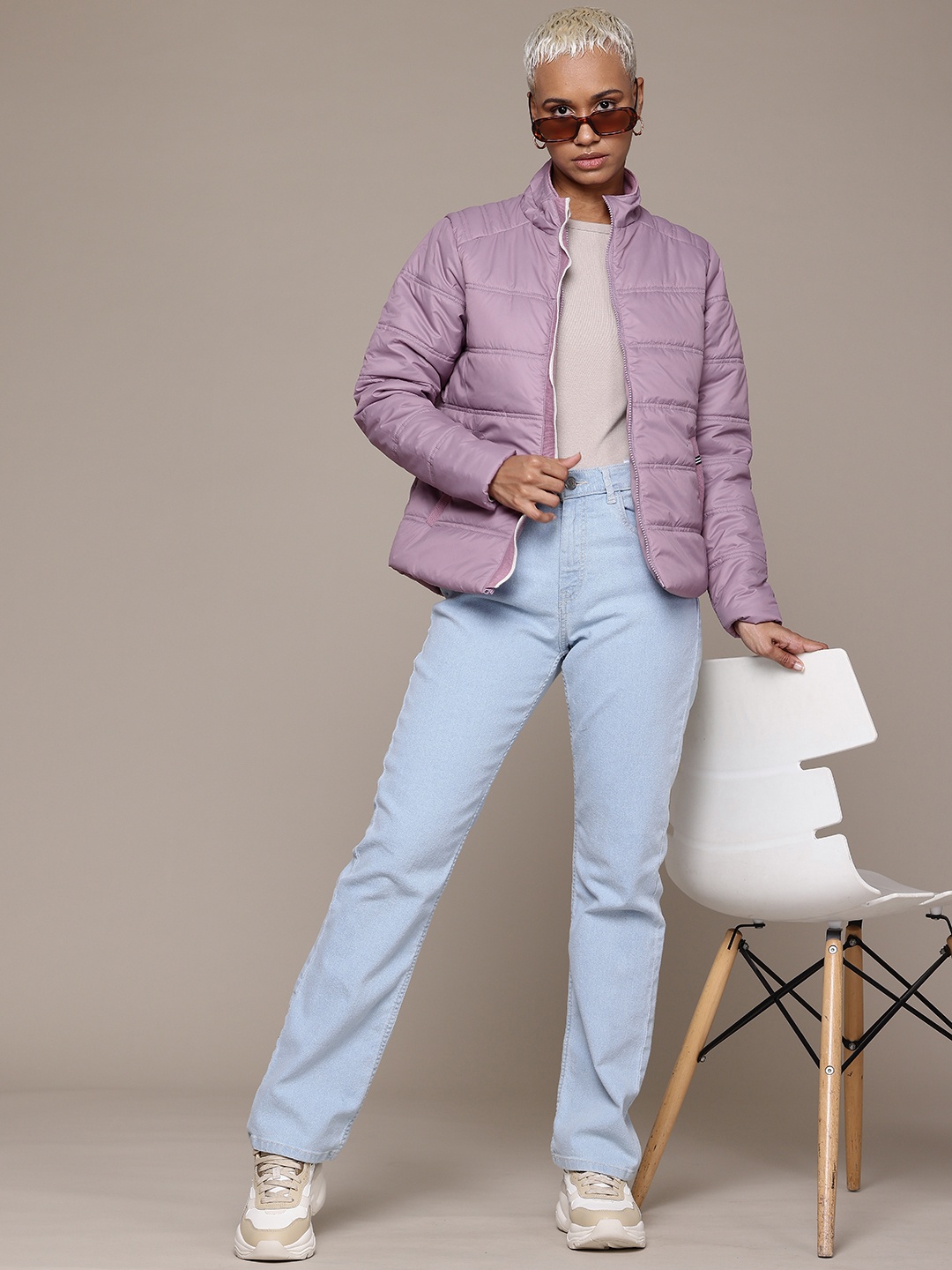 

The Roadster Lifestyle Co. Padded Jacket, Purple