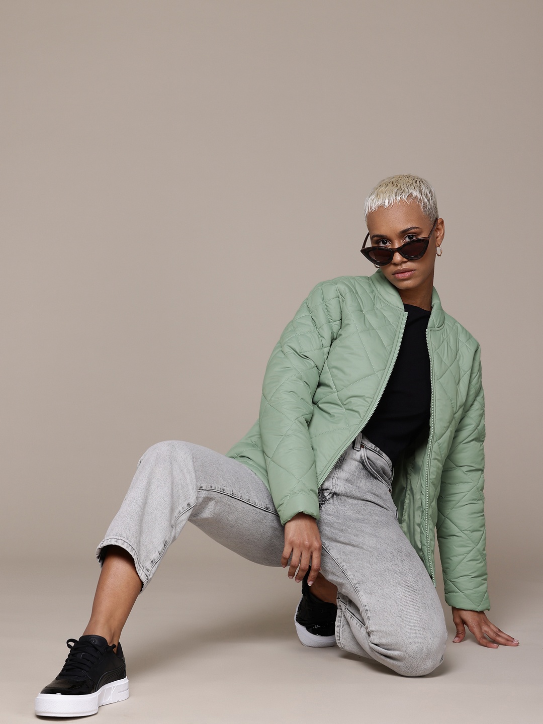 

The Roadster Lifestyle Co. Quilted Jacket, Green