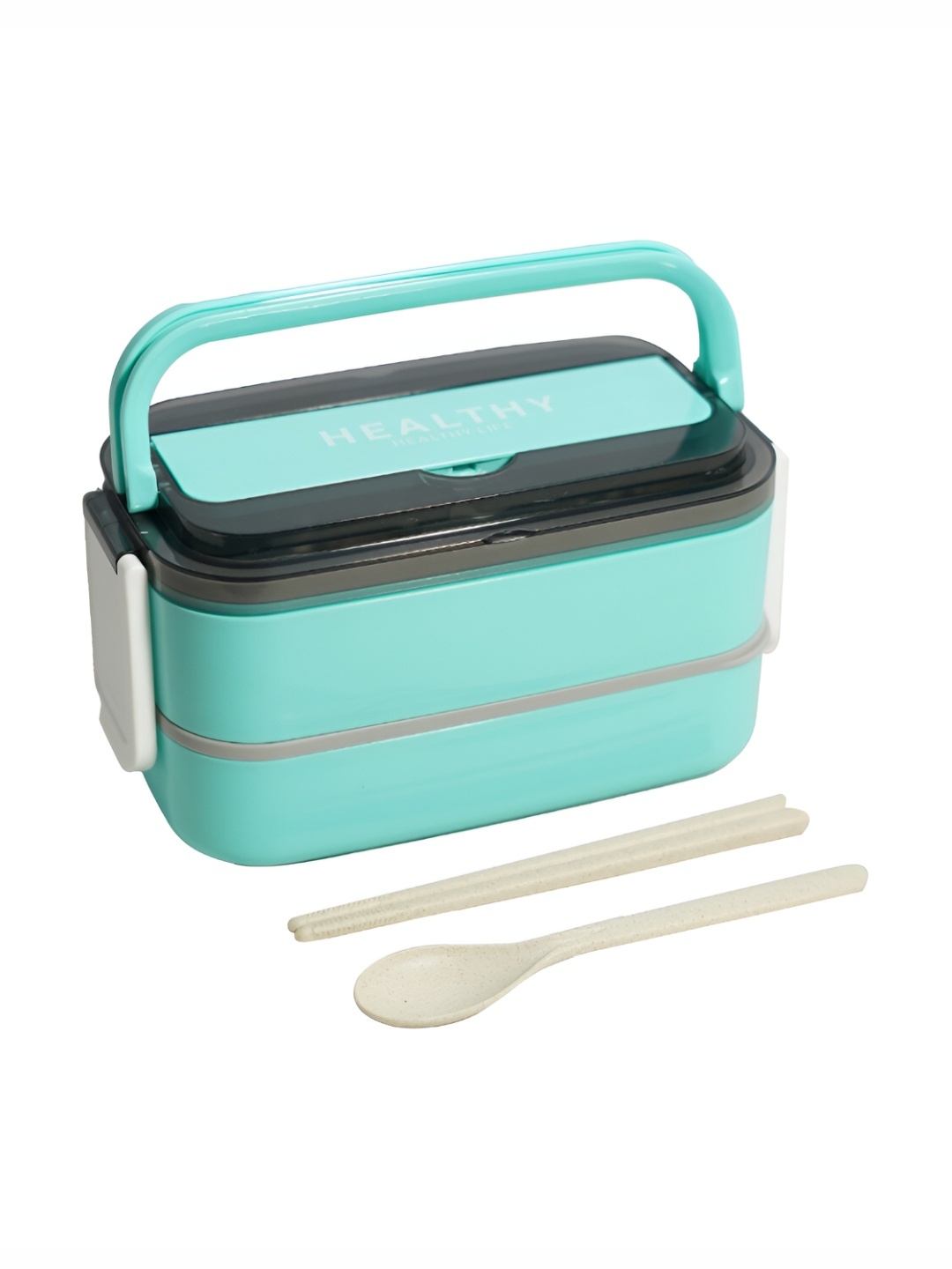 

UniKart Blue Stainless Steel Japanese Bento Lunch Box & Cutlery