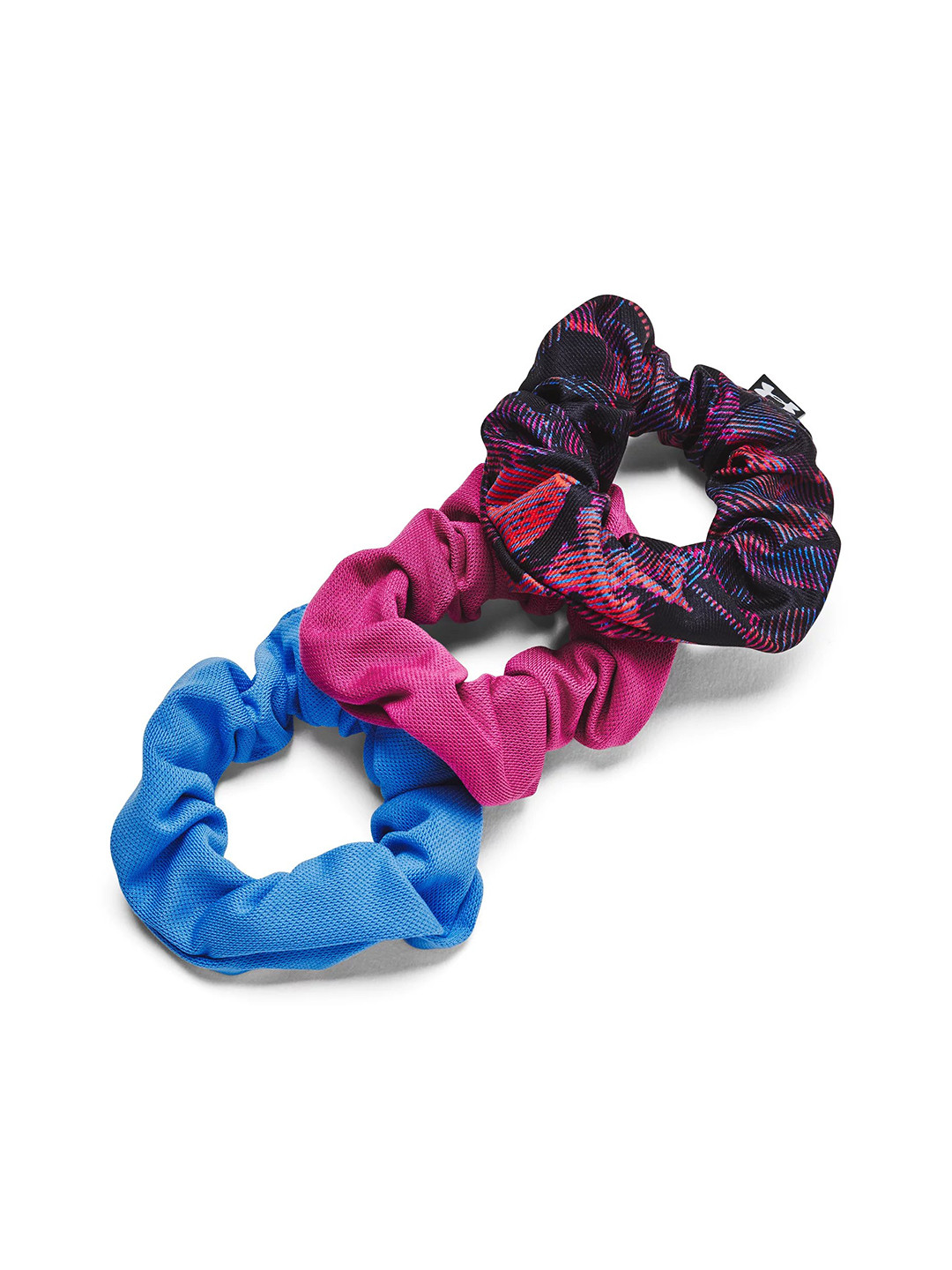 

UNDER ARMOUR Women Set of 3 Blitzing Scrunchie, Black