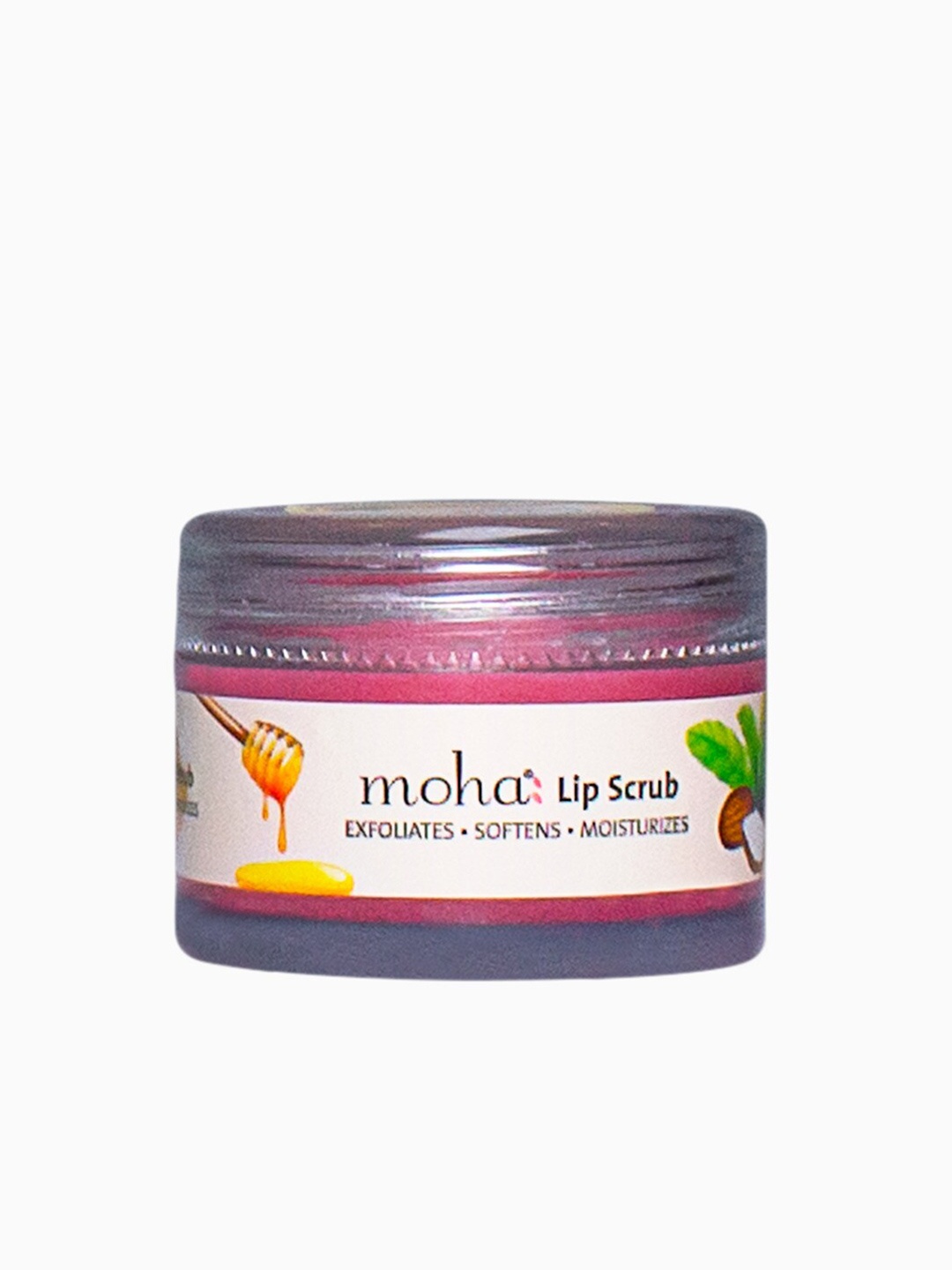 

moha Lip Scrub for Pigmented Dry & Chapped Lips - 12 g, Cream