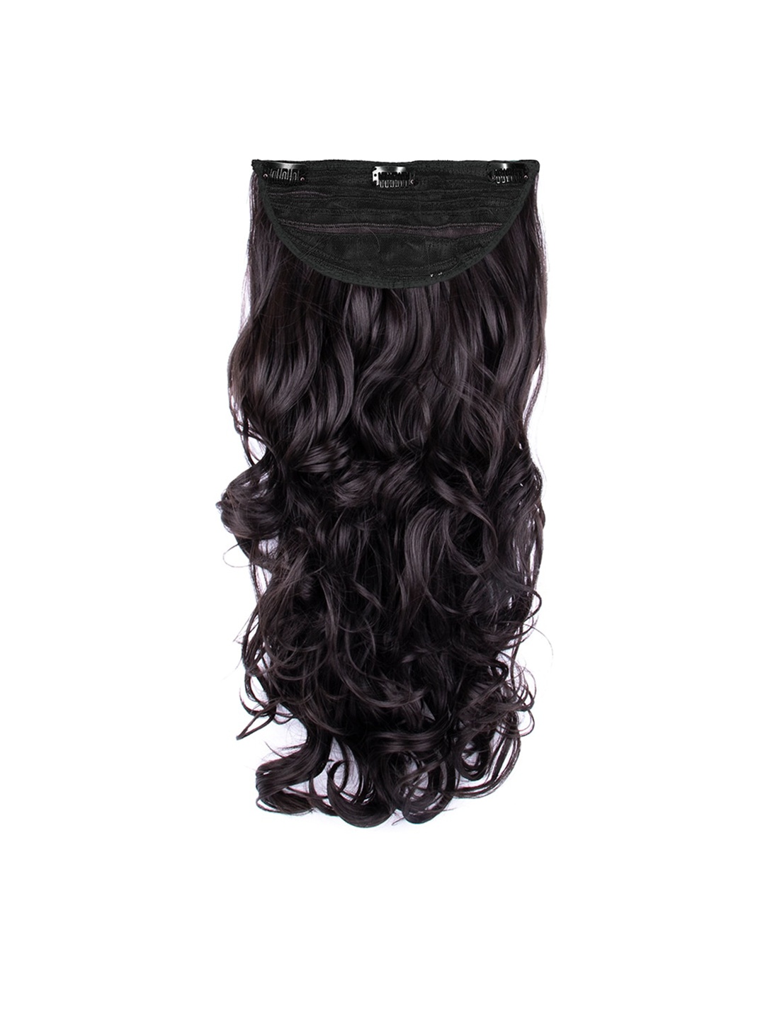 

Streak Street Clip-In Semi Wavy Hair Extension - Dark brown