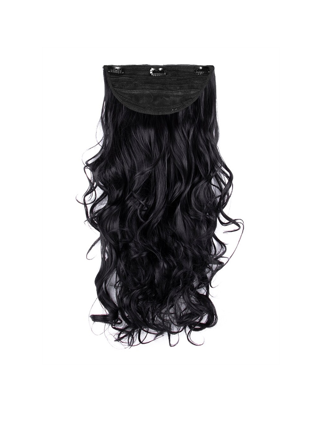 

Streak Street Clip In Semi Wavy Hair Extension - Jet Black