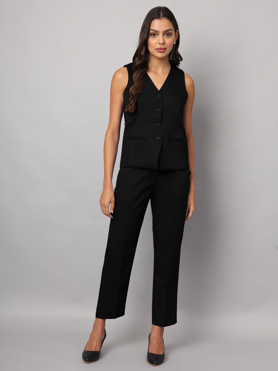

BRINNS Two Piece Formal Suit, Black