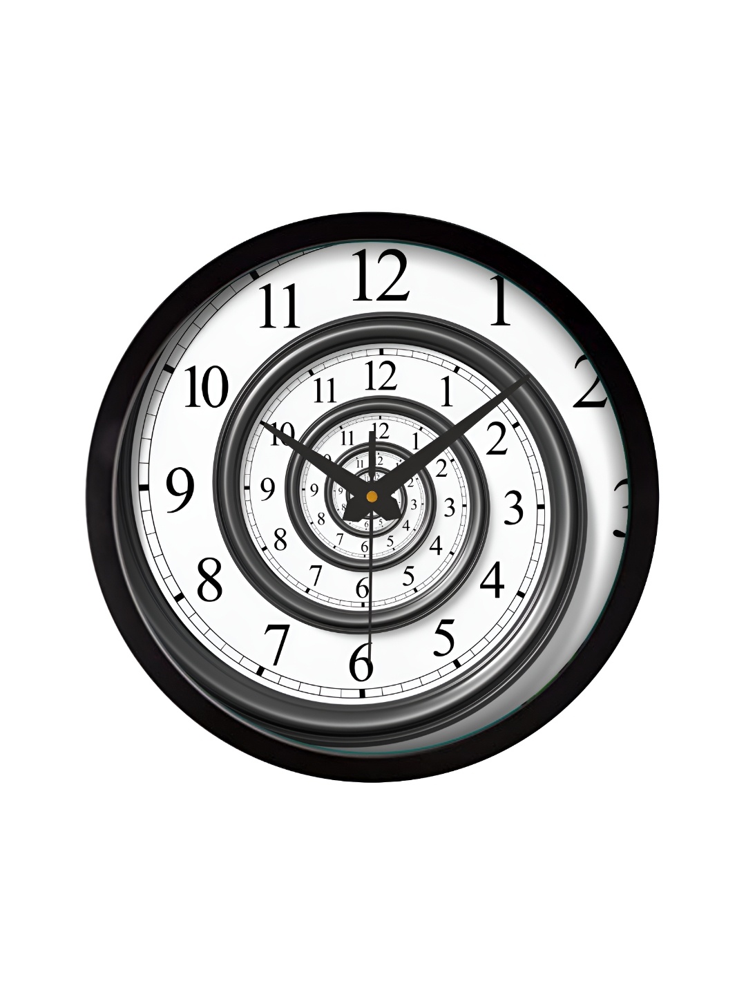 

Orex Black & White Printed Traditional Wall Clock