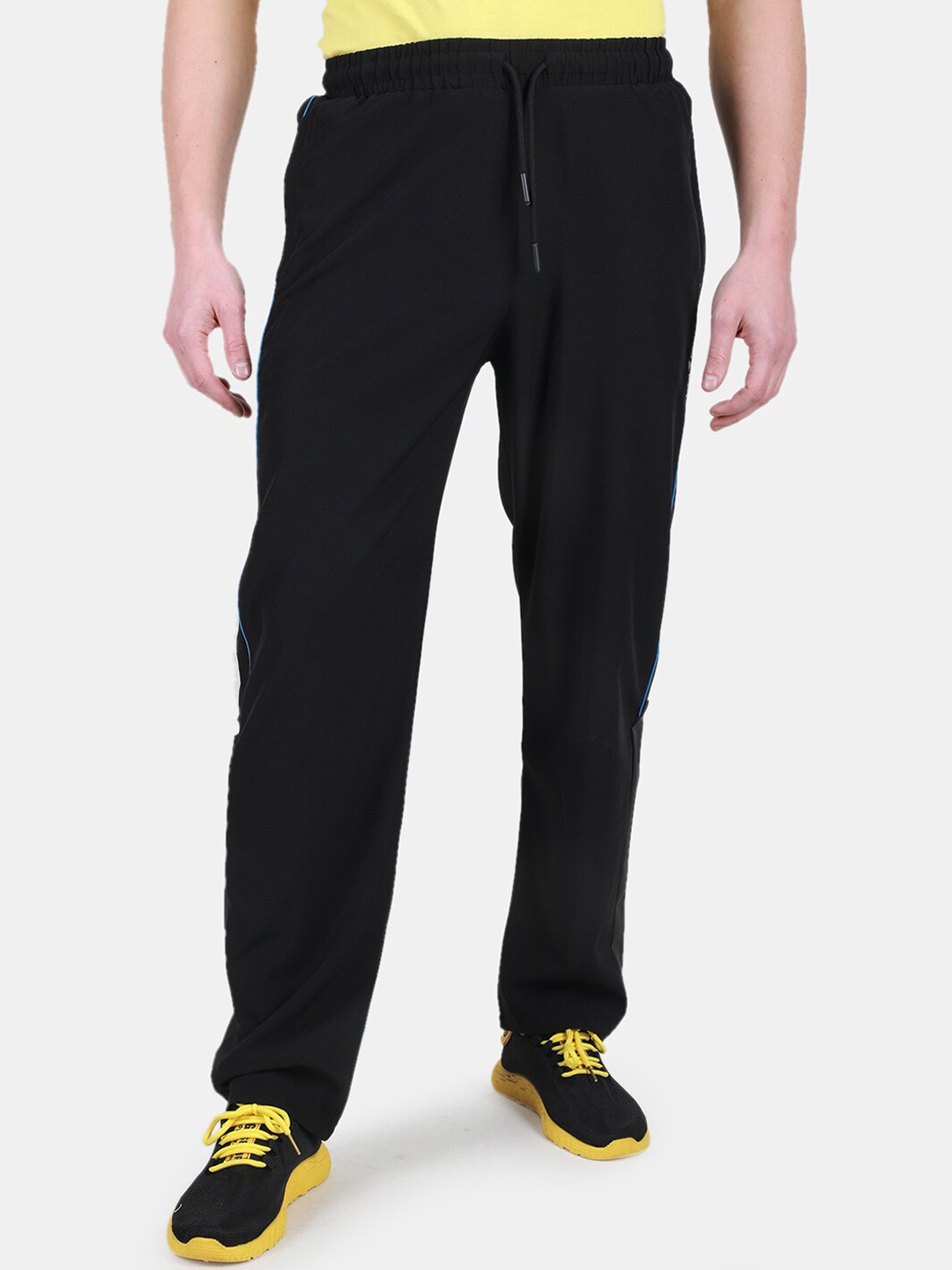 

Duke Men Mid Rise Track Pants, Black