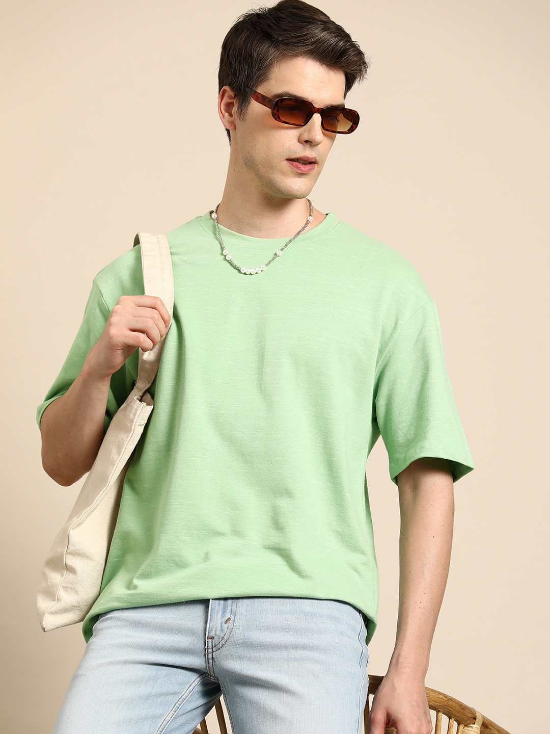 

Mast & Harbour Men T-shirt, Sea green