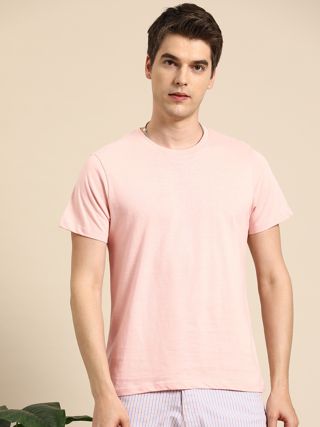 

Mast & Harbour Men T-shirt, Peach