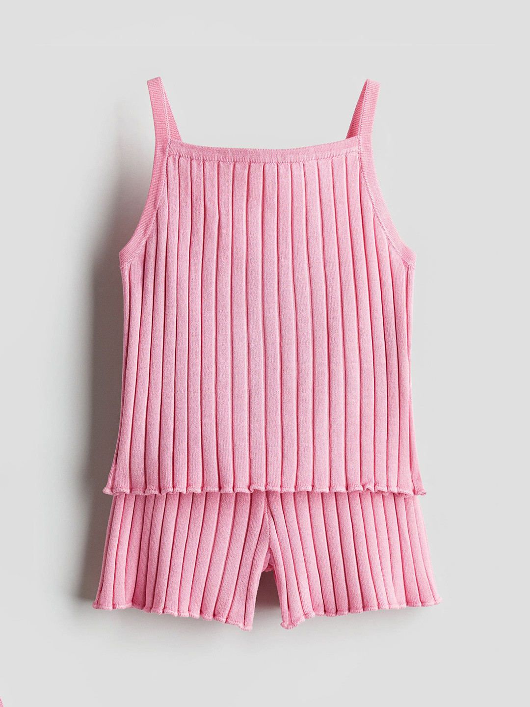 

H&M Girls 2-Piece Rib-Knit Set, Pink