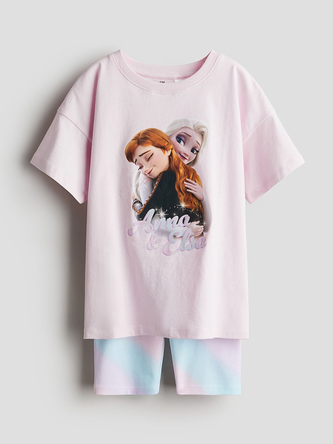 

H&M Girls 2-Piece Printed Set, Pink