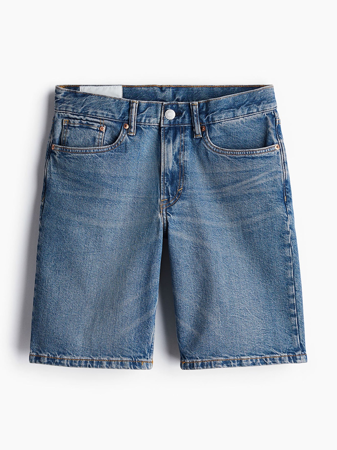 

H&M Men Regular Denim Shorts, Blue