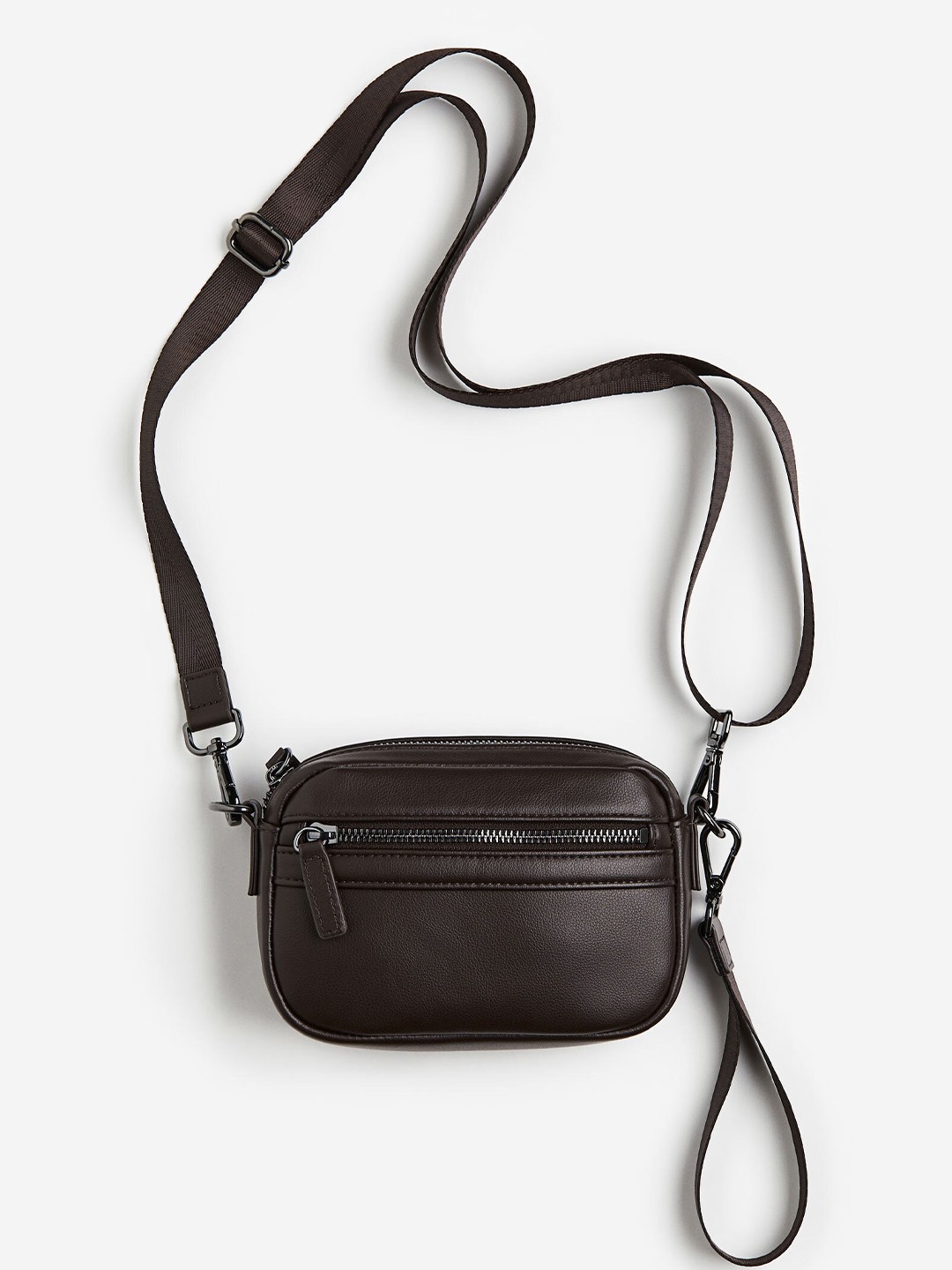 

H&M Men Shoulder Bag, Brown