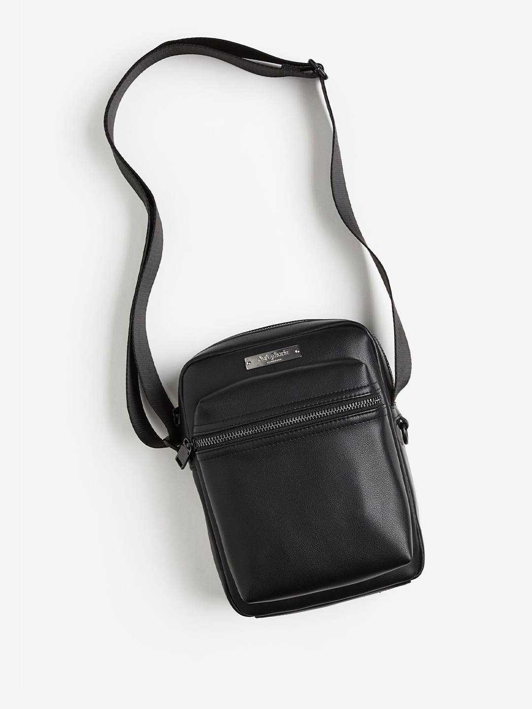 

H&M Men Small Crossbody Bag, Black