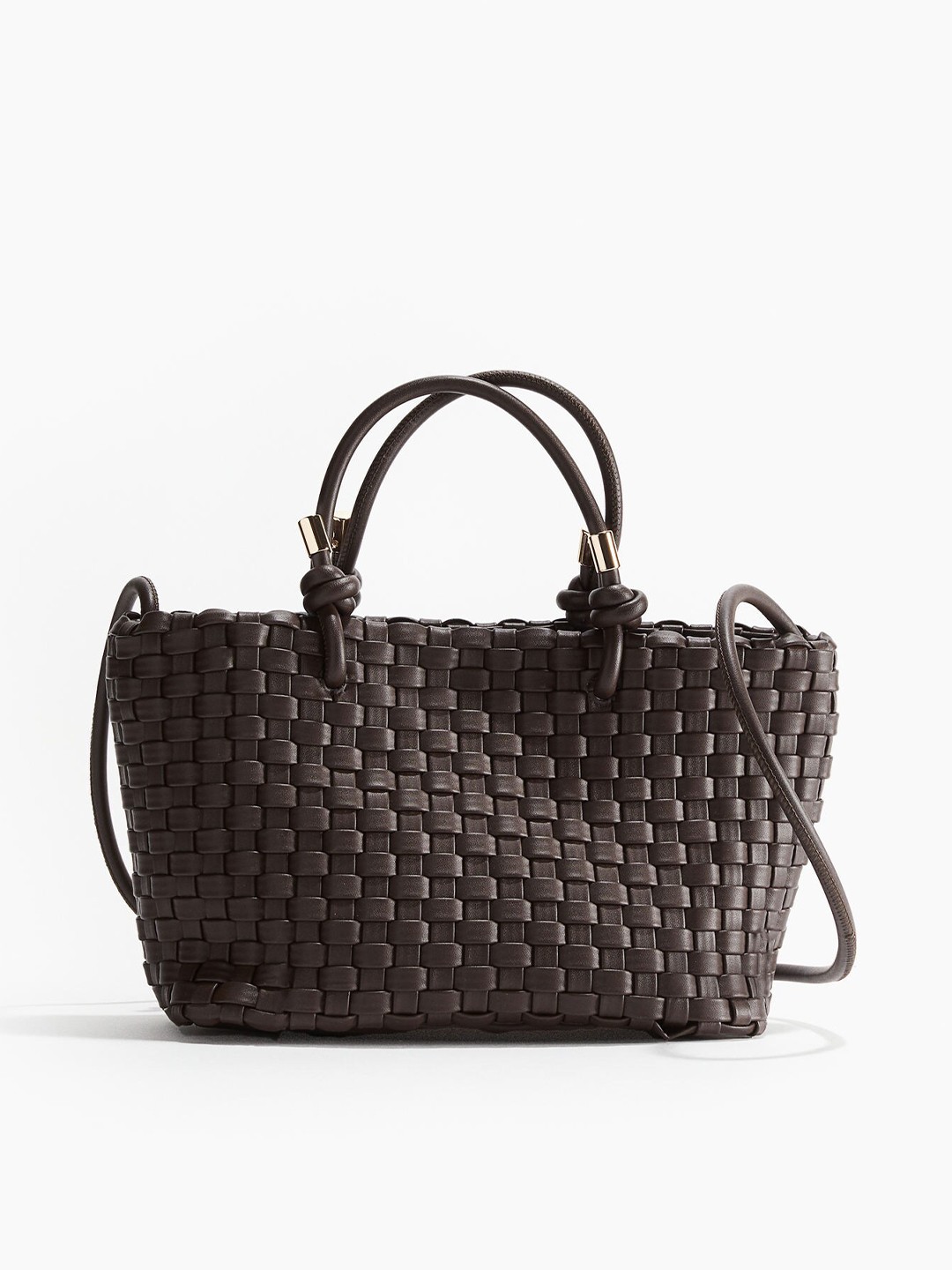 

H&M Braided Crossbody Bag, Brown