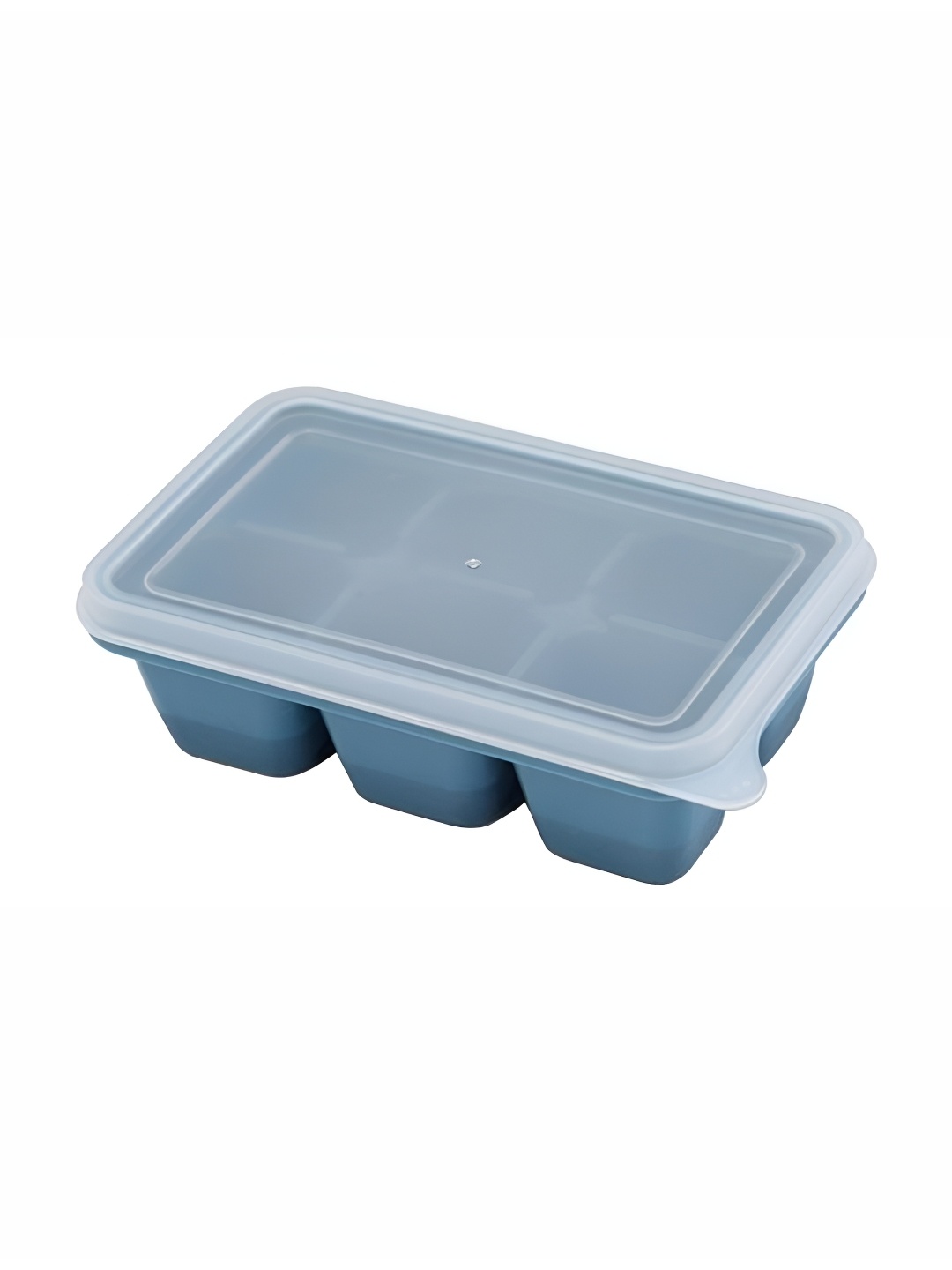 

Alexvyan Blue 6 Mini Cavity Pop Up Ice Cube Mould With Lid