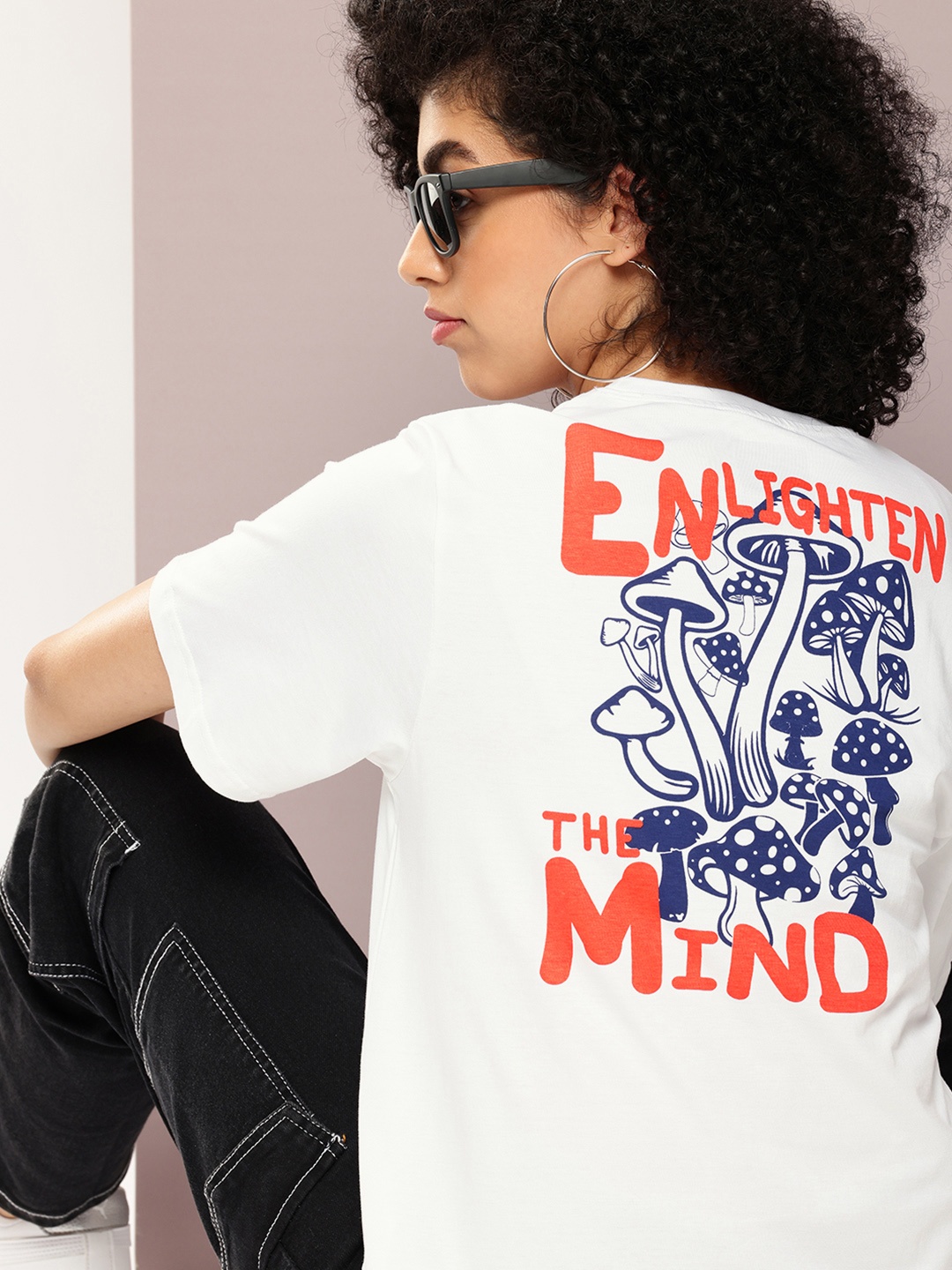 

DILLINGER Women Graphic Printed T-shirt, White