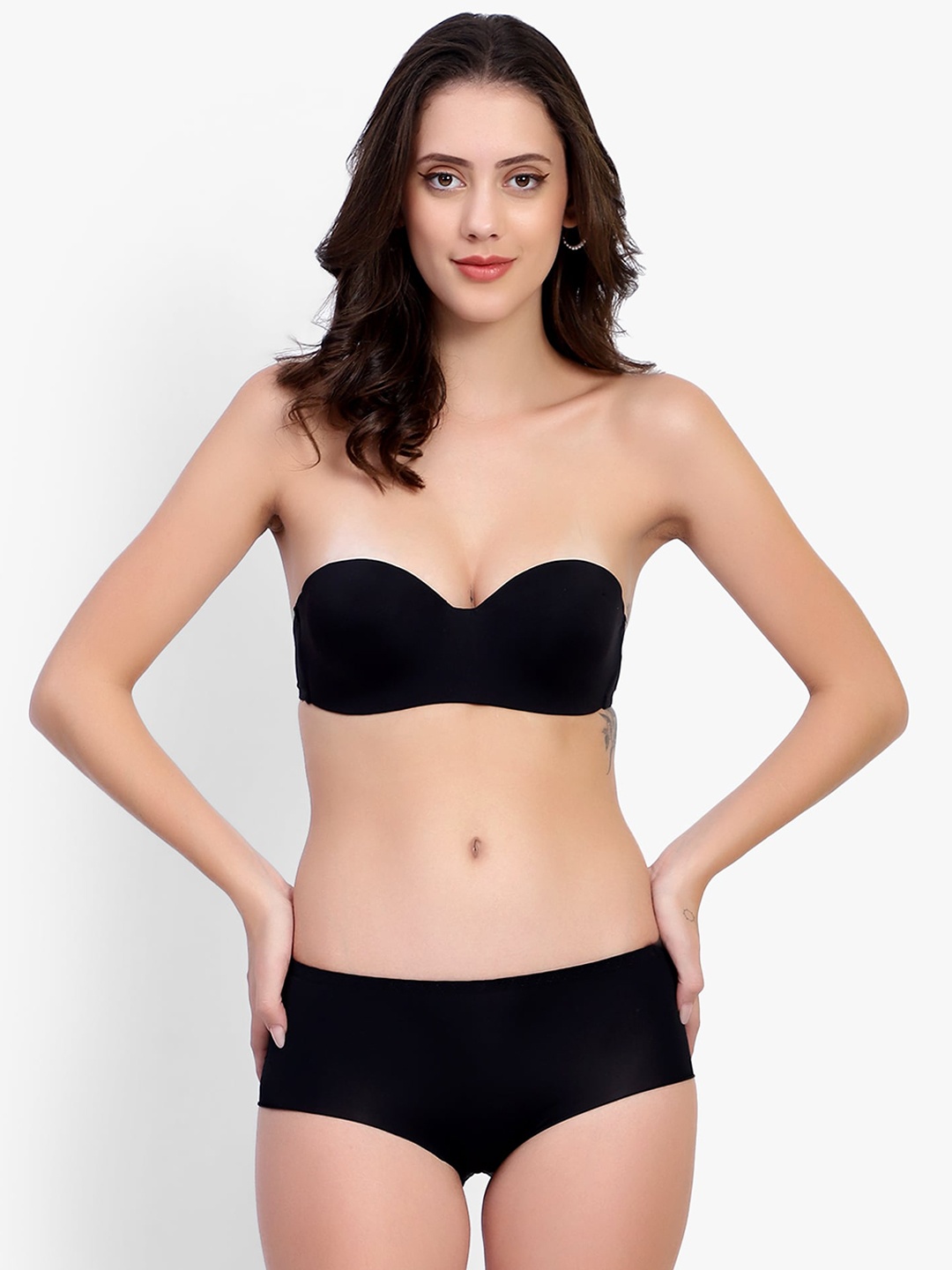 

BRACHY Lightly Padded Lingerie Set, Black