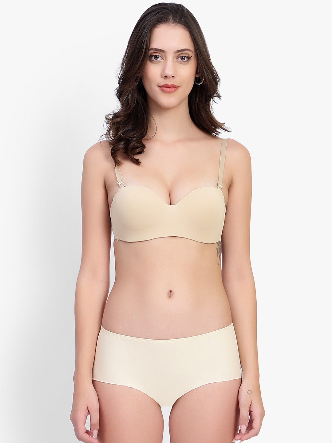 

BRACHY Lightly Padded Lingerie Set, Beige