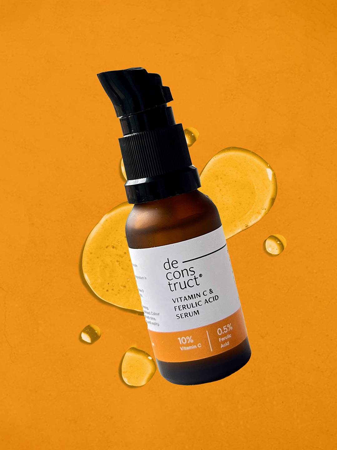 

deconstruct Vitamin C & Ferulic Acid Serum For Brighten Skin - 20ml, Orange