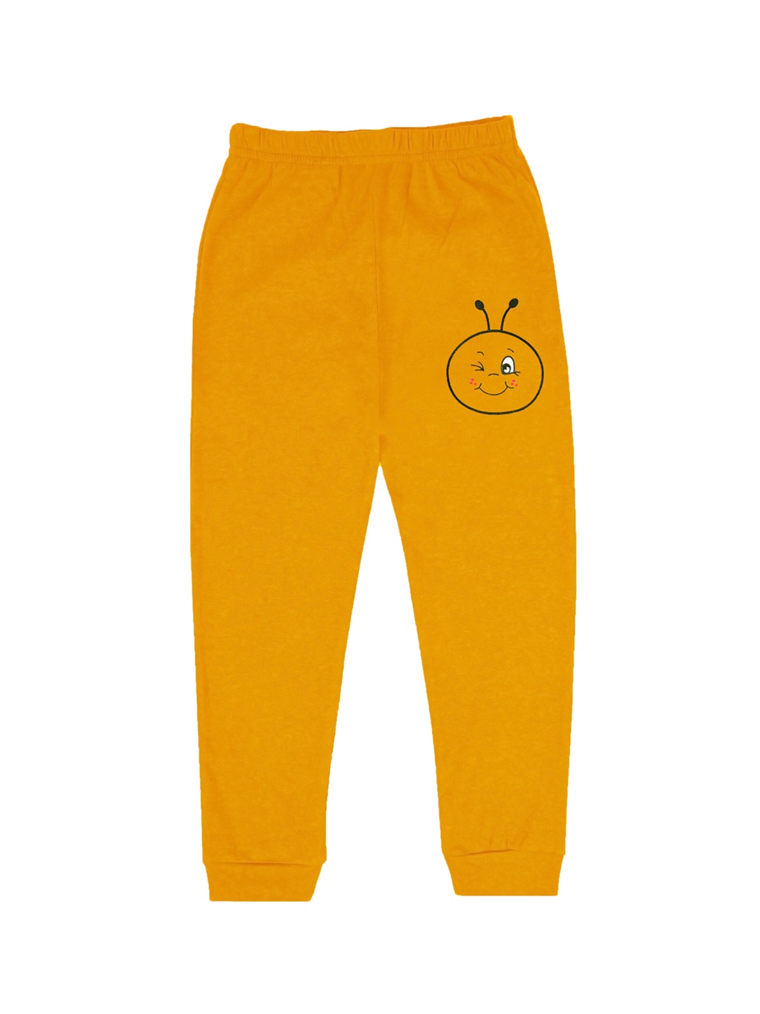 

BAESD Infant Boys Graphic Printed Joggers, Yellow