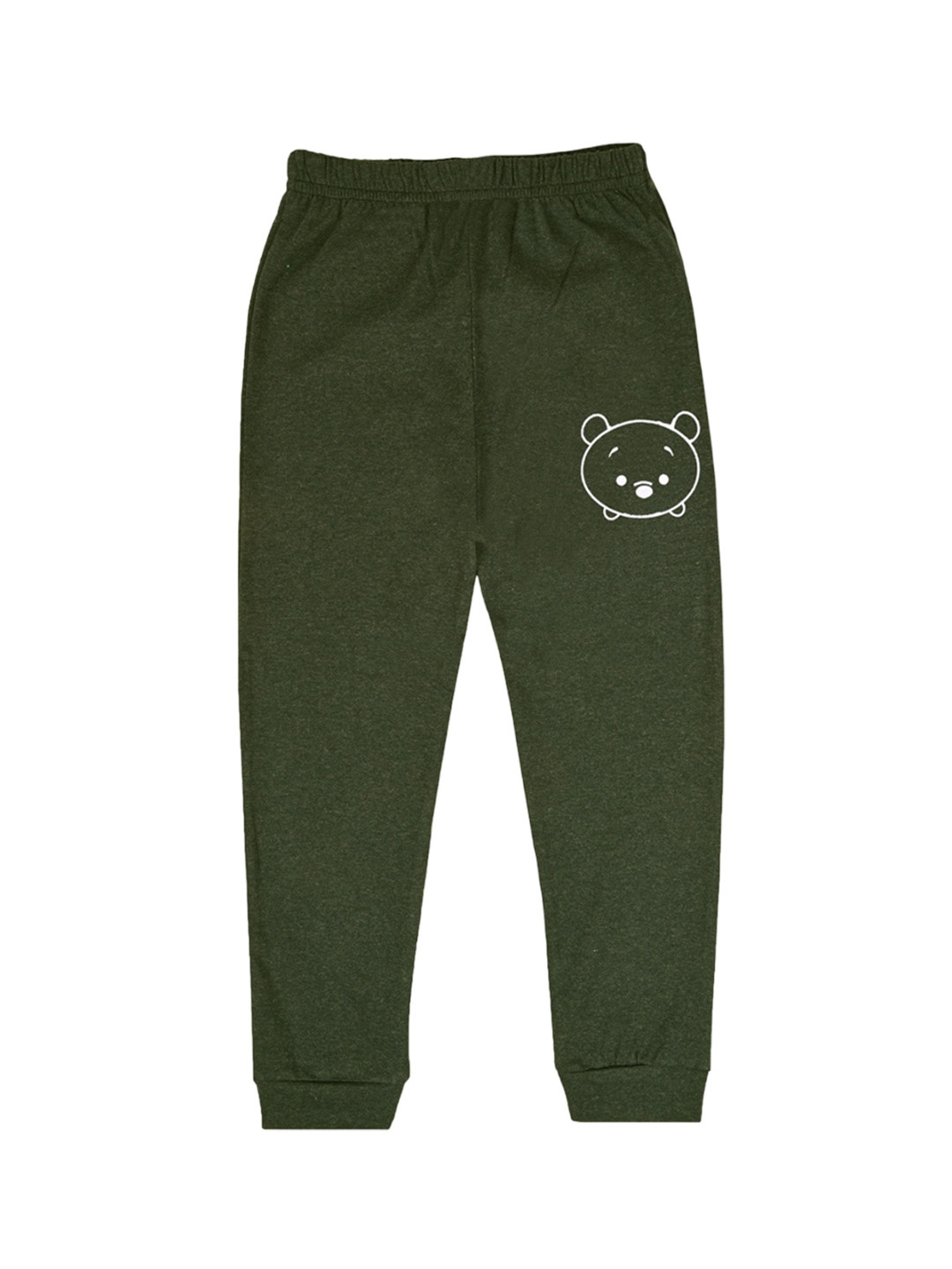 

BAESD Boys Printed Cotton Joggers, Green