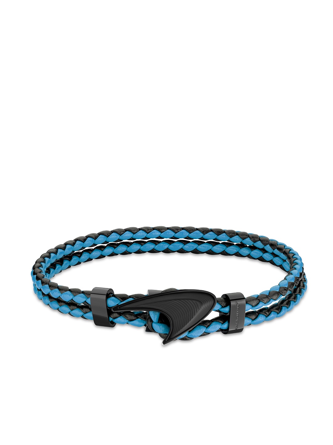 

McLAREN Men Wraparound Bracelet, Blue