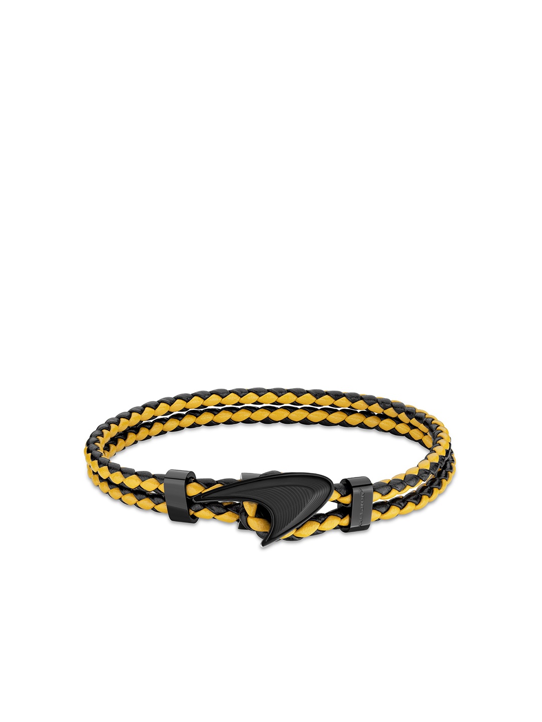

McLAREN Men Wraparound Bracelet, Yellow