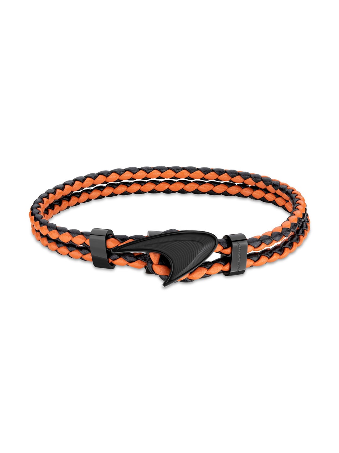 

McLAREN Men Wraparound Bracelet, Orange