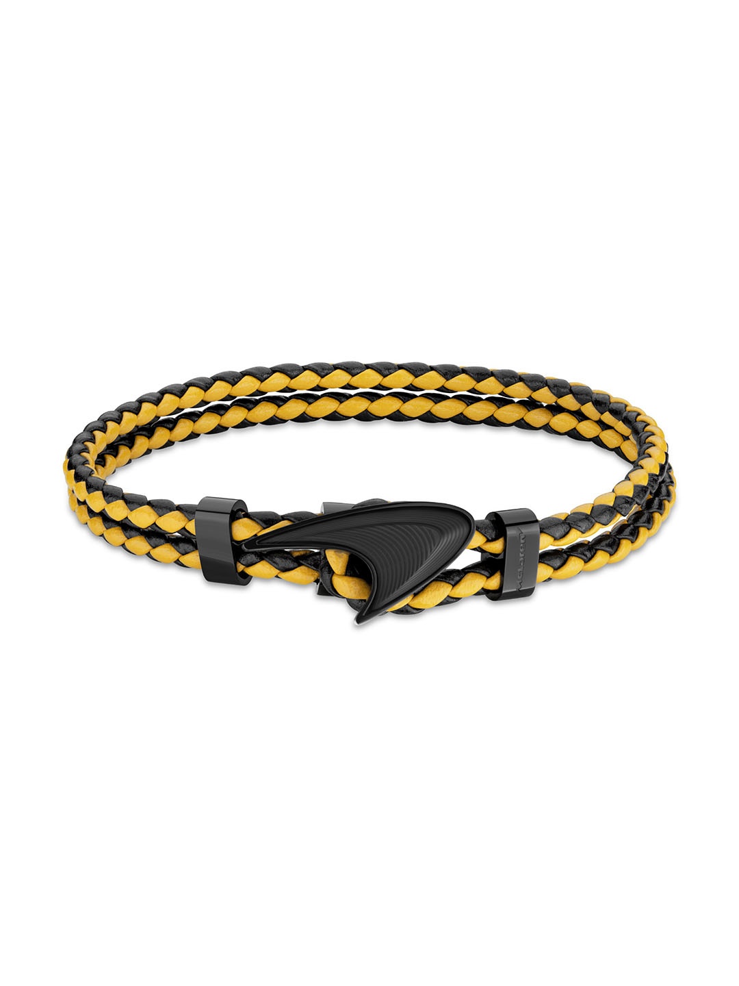 

McLAREN Men Wraparound Bracelet, Yellow