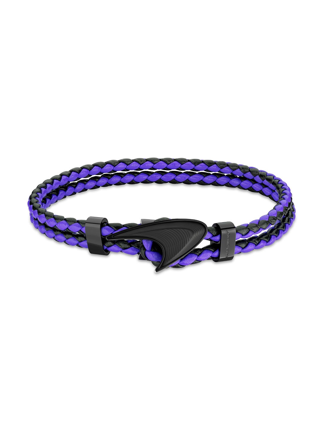 

McLAREN Men Wraparound Bracelet, Purple