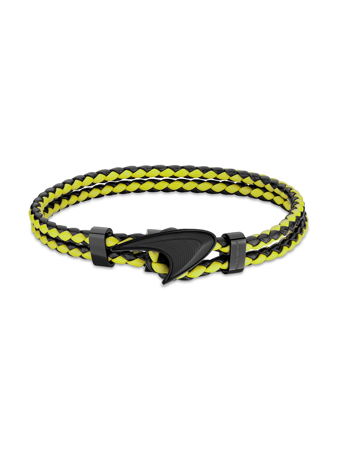 

McLAREN Men Wraparound Bracelet, Lime green