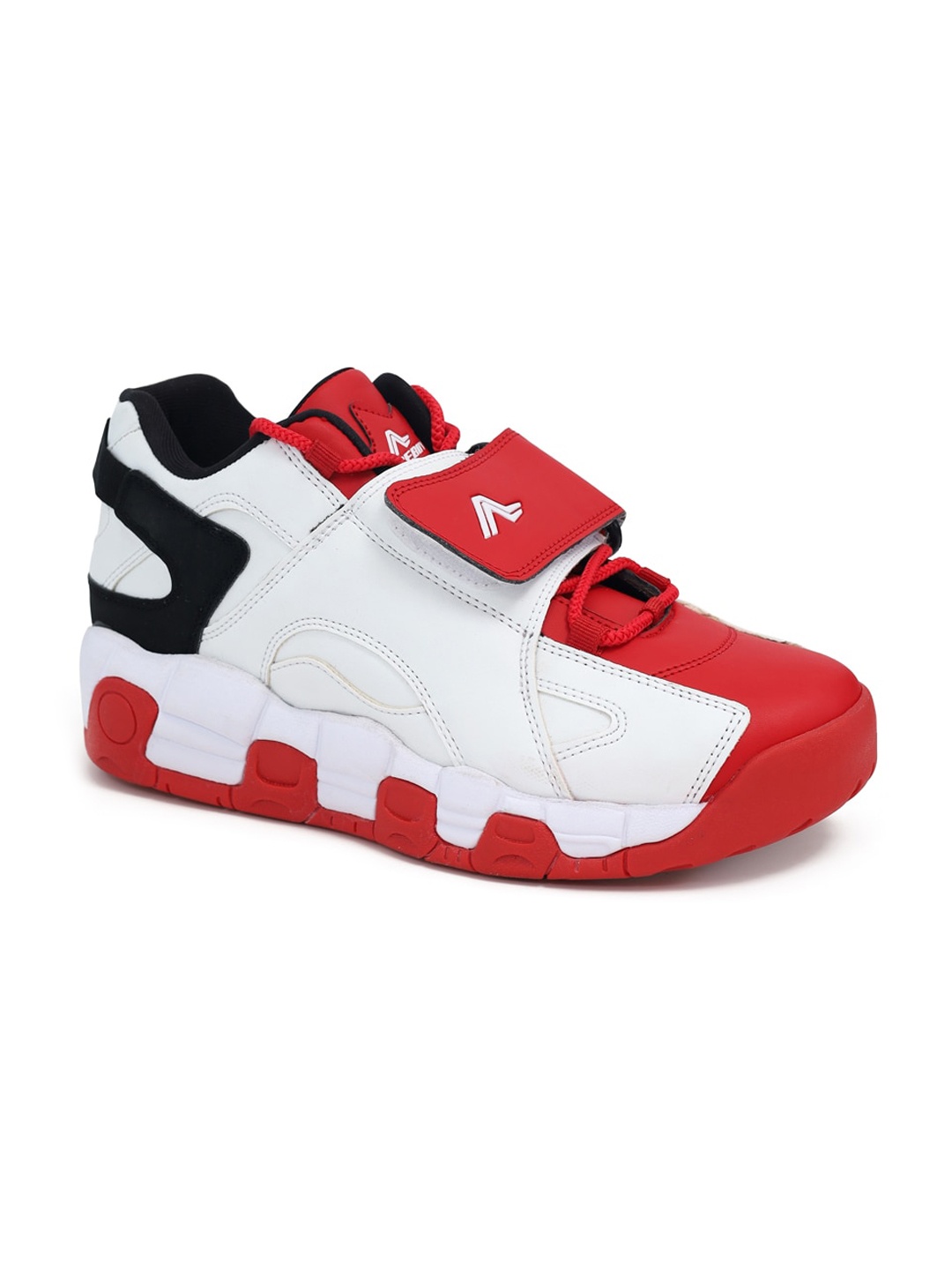 

adeboy Men Colourblocked Round Toe Sneakers, White