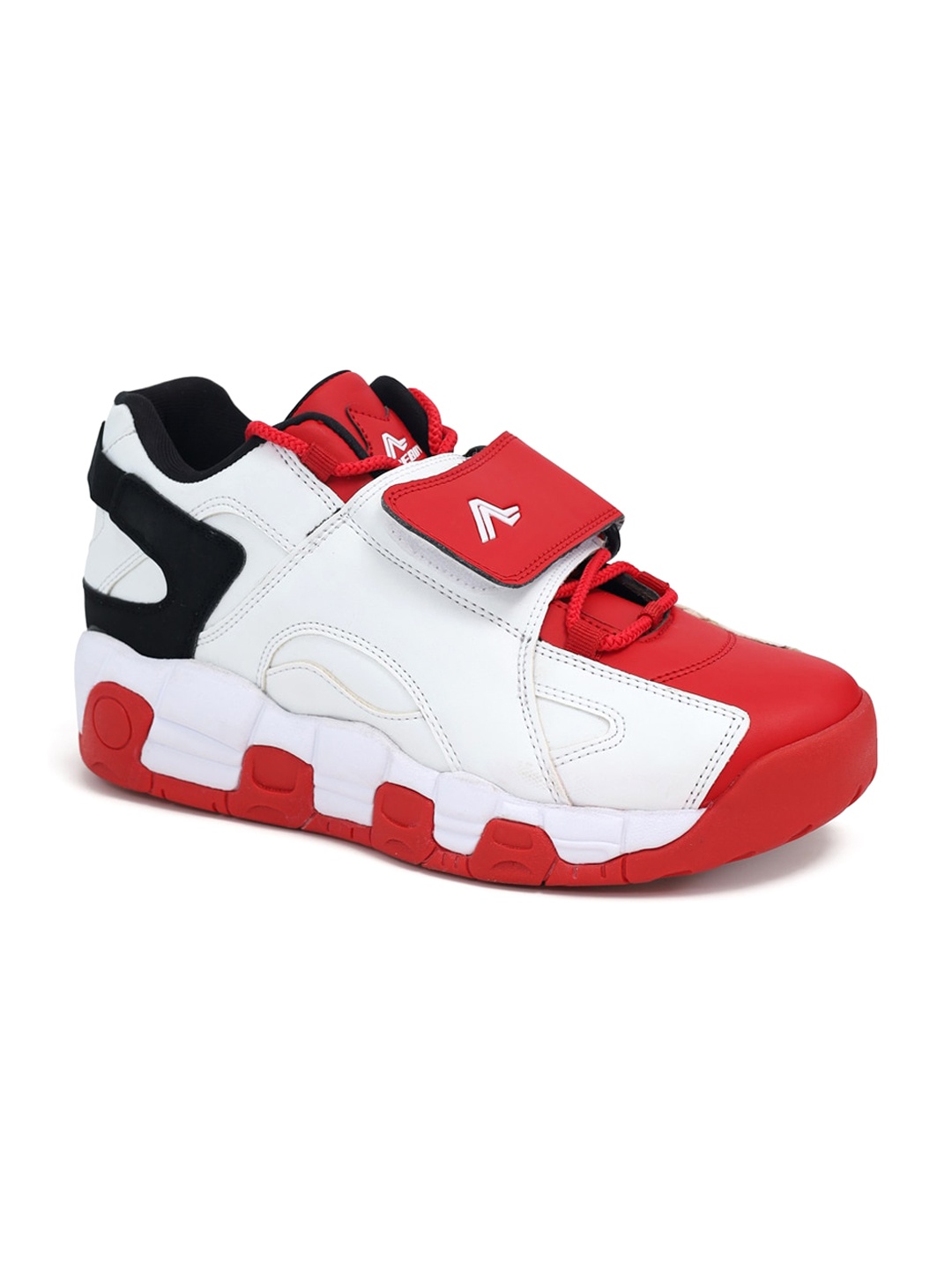 

adeboy Men Colourblocked Round Toe Sneakers, White