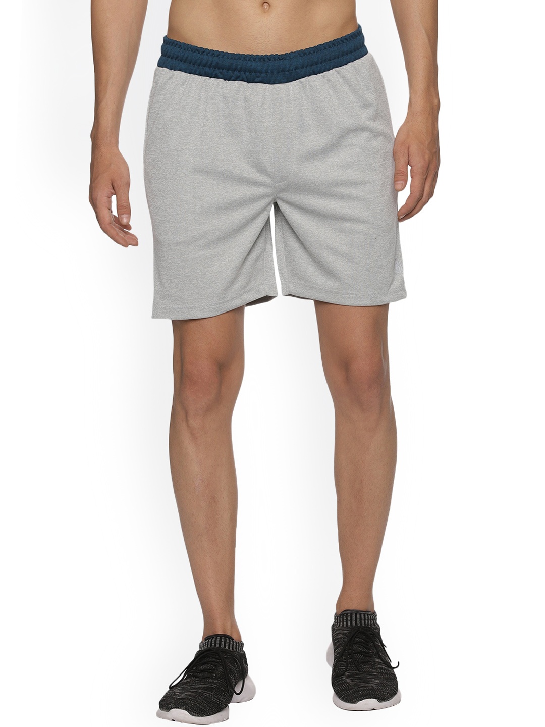 

Domin8 Men Breathable Drawstring Elasticated Sports Basketball Shorts, Grey