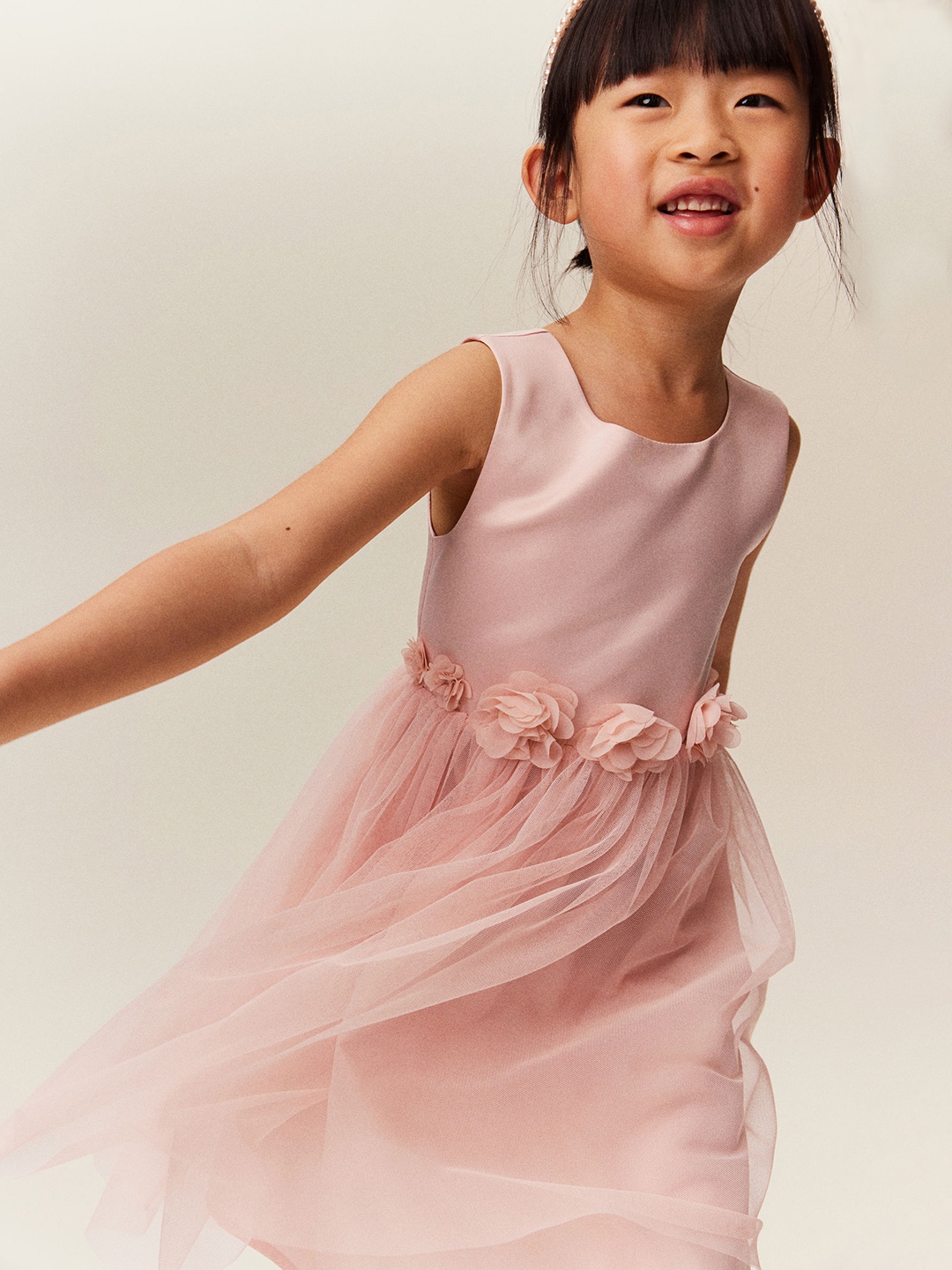 

H&M Girls Tulle Dress, Pink