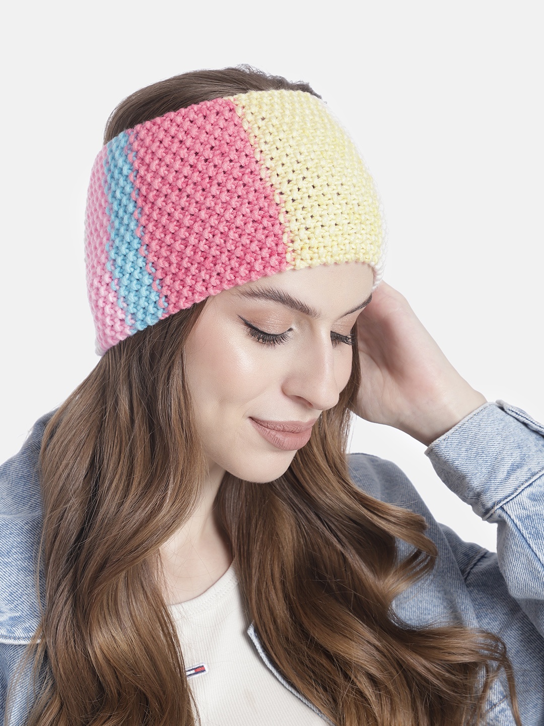 

Magic Needles Women Chill Wrap Acrylic Headband, Multi