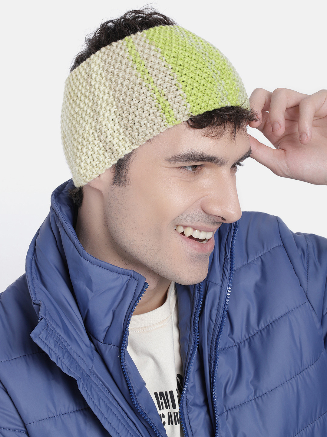 

Magic Needles Men Chill Wrap Acrylic Headband, Green