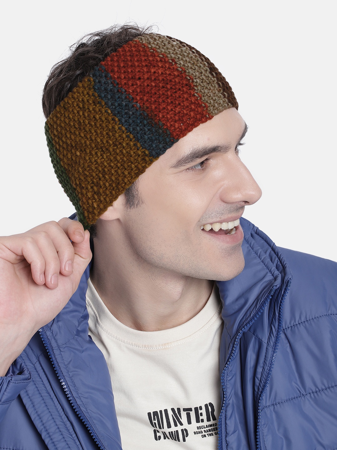 

Magic Needles Men Chill Wrap Acrylic Headband, Multi