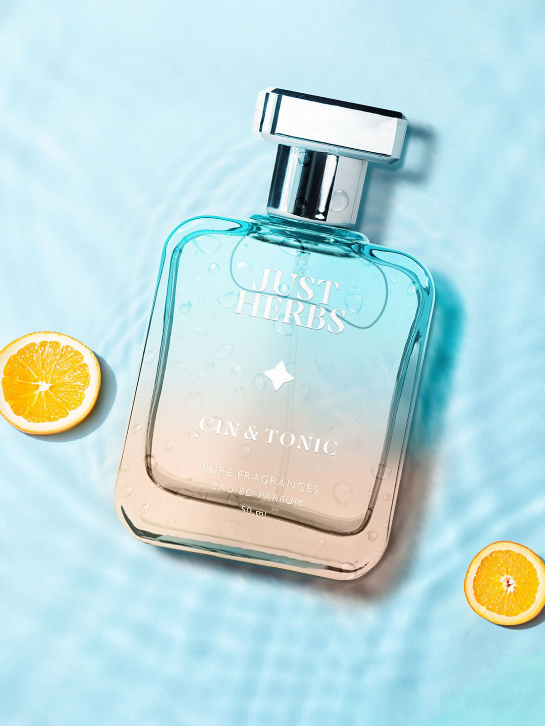 

Just Herbs Energising Cin & Tonic Long-Lasting Eau De Parfum - 50ml, Transparent