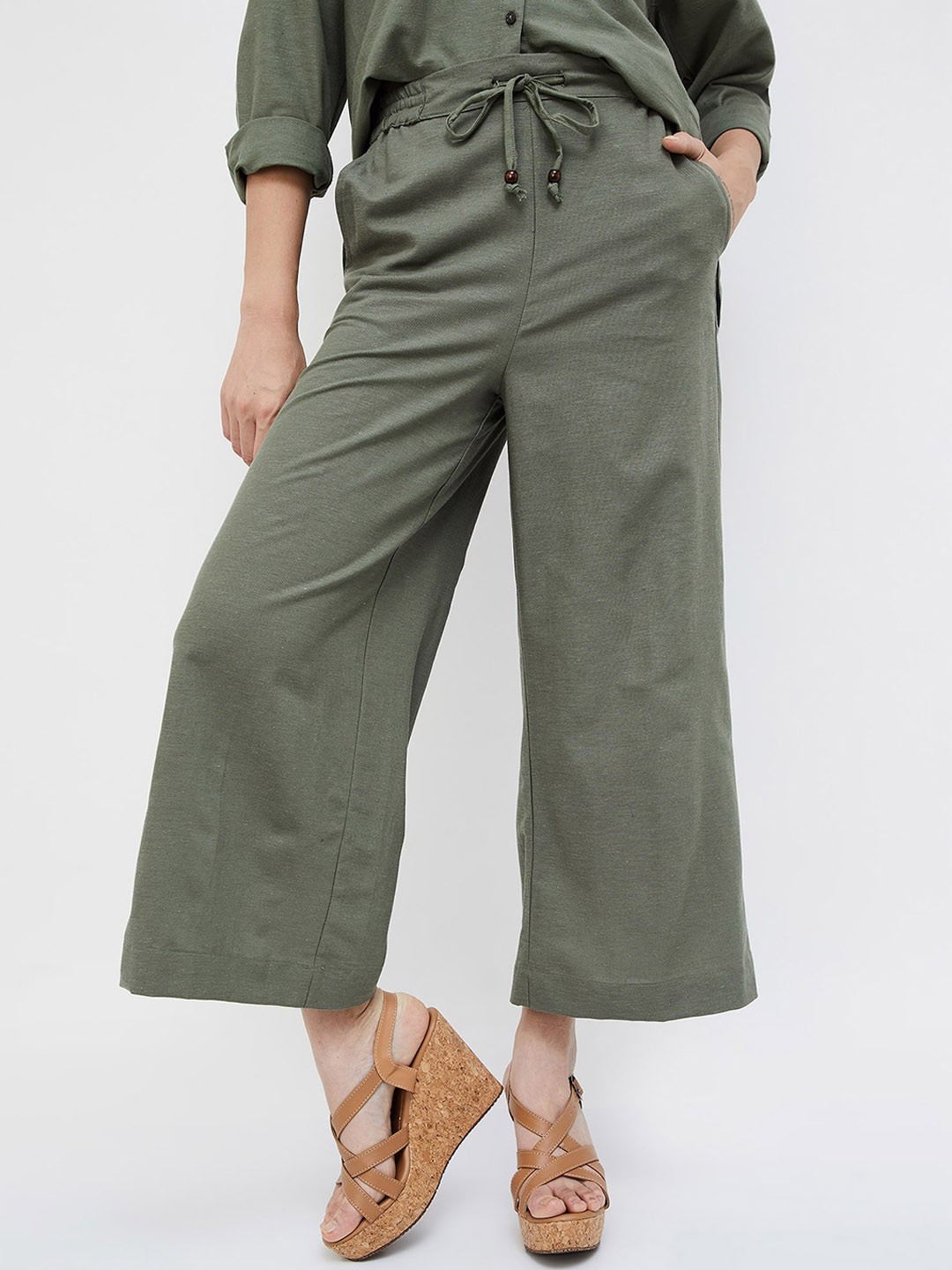 

CODE by Lifestyle Women Trousers, Olive