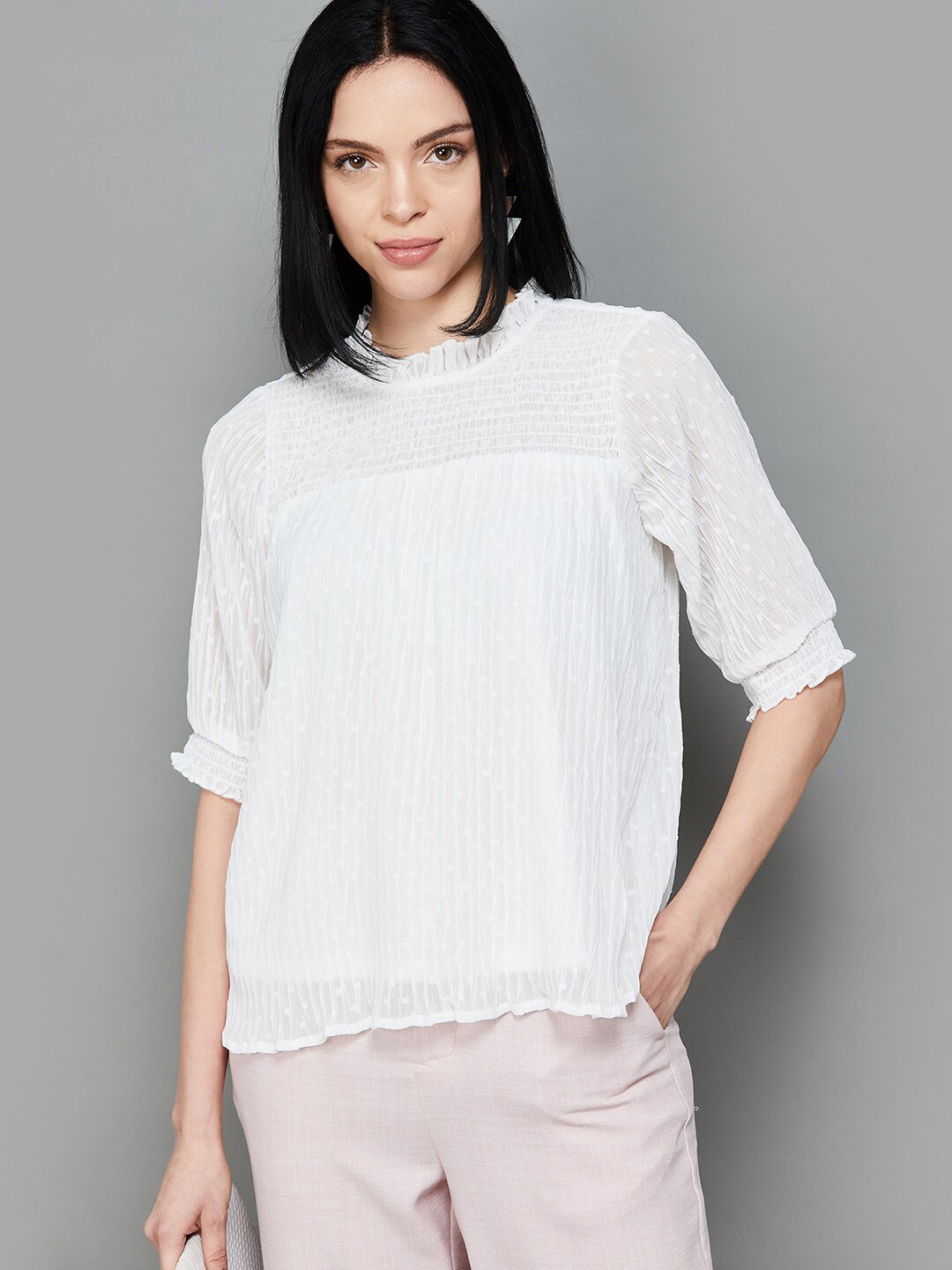 

Fame Forever by Lifestyle Top, White