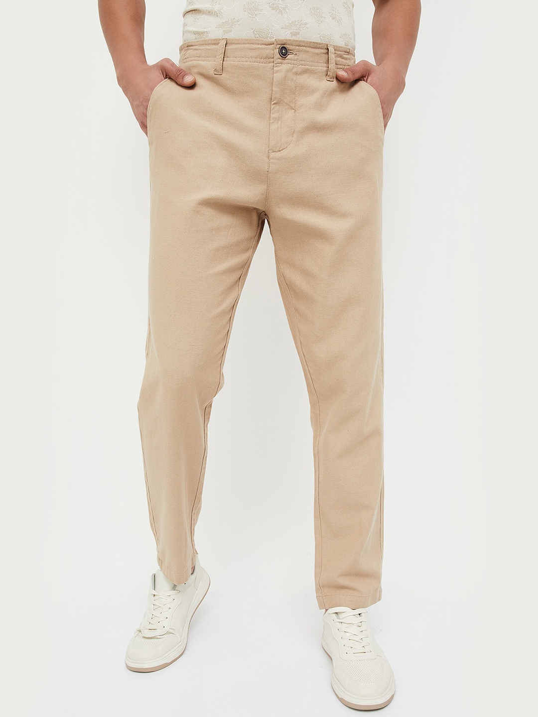 

CODE by Lifestyle Men Chinos Trousers, Khaki