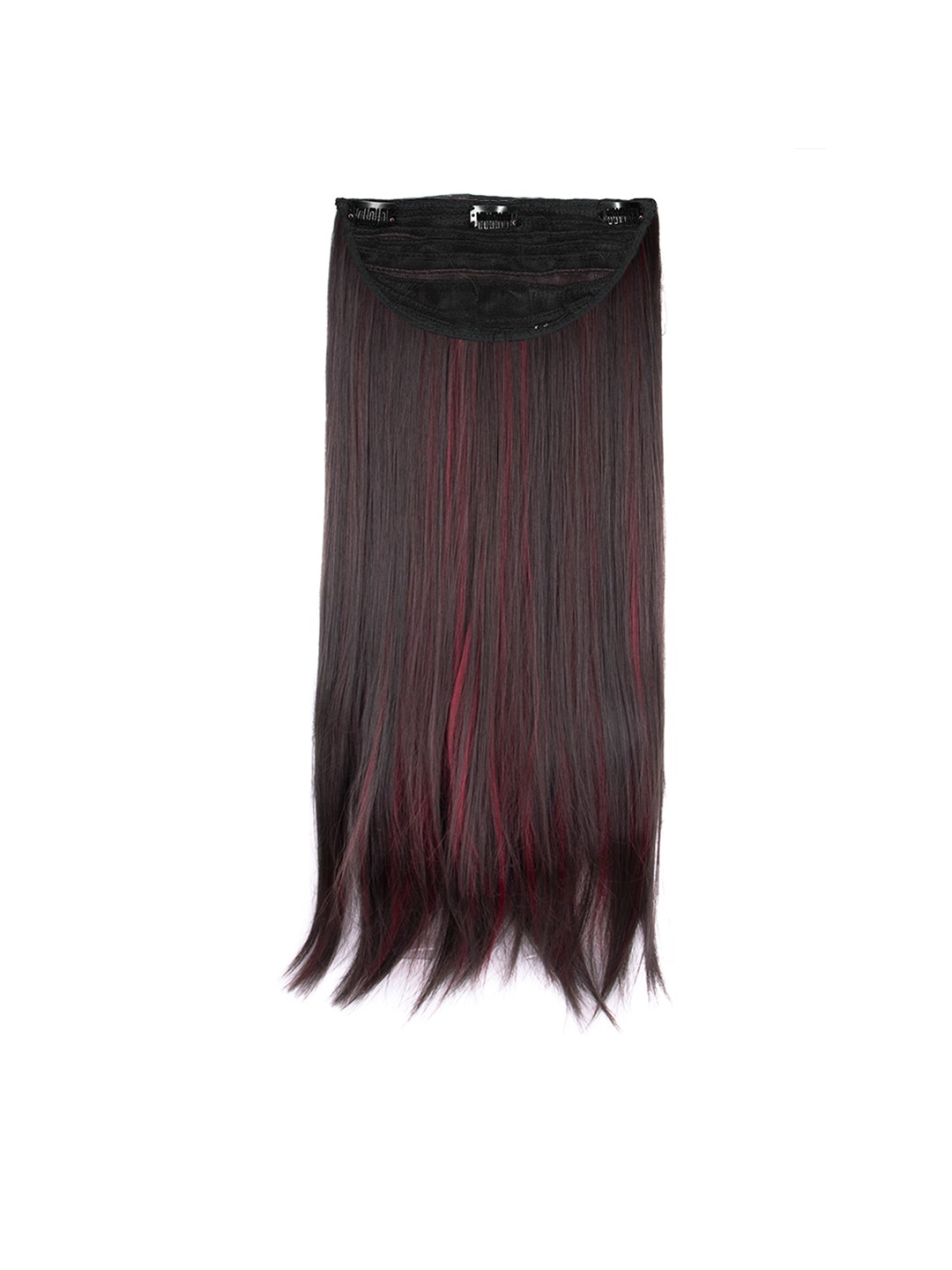 

Streak Street Clip-In Burgundy Straight Hair Extension