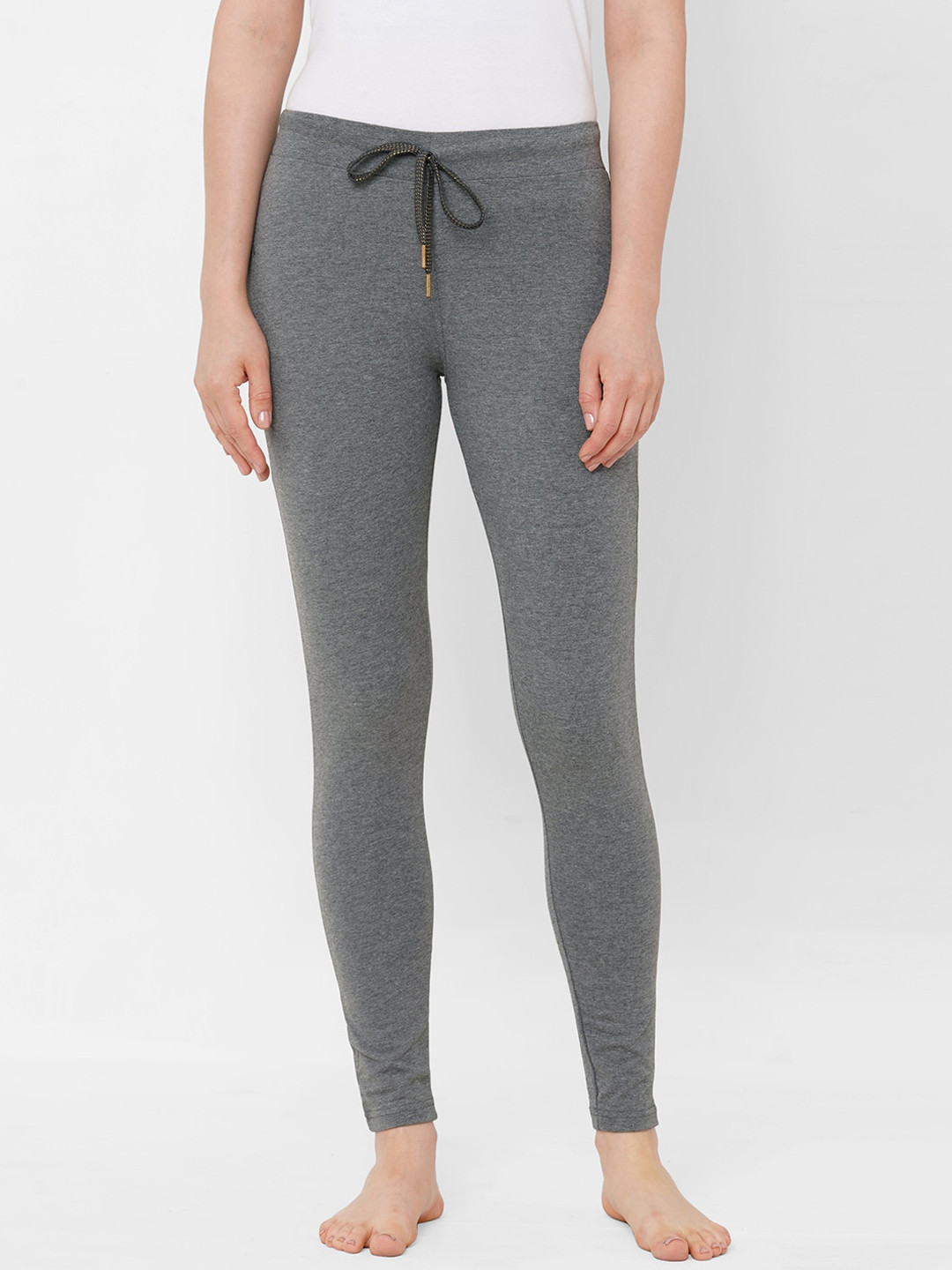 

Sweet Dreams Charcoal Women Mid Rise Lounge Pants