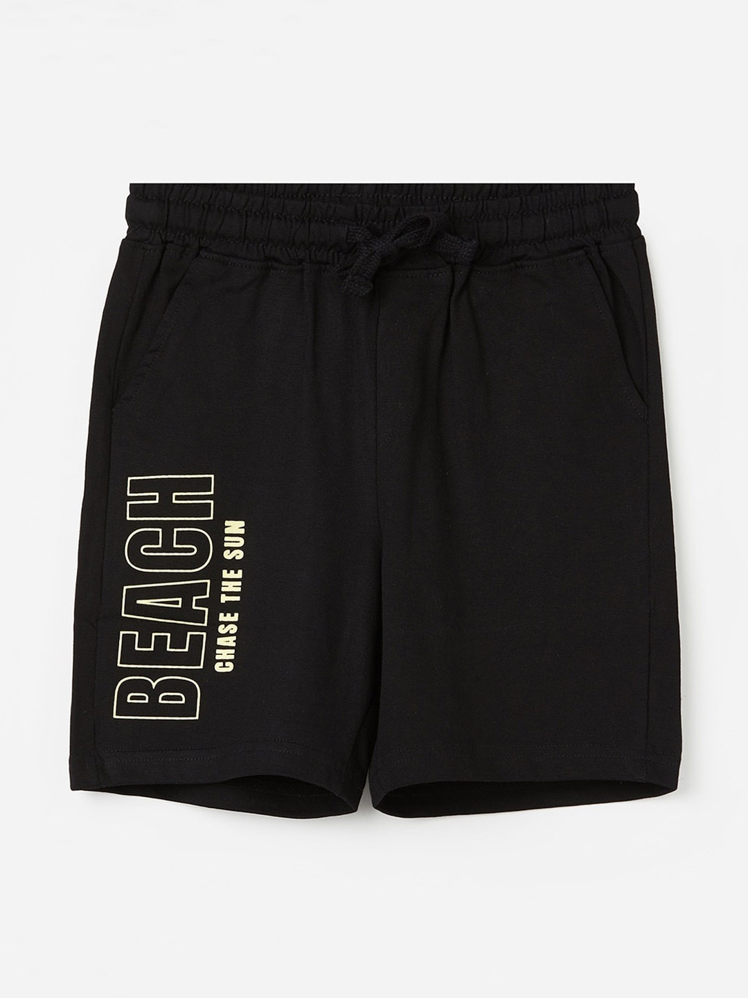 

Fame Forever by Lifestyle Boys Graphic Printed Sports Shorts, Black