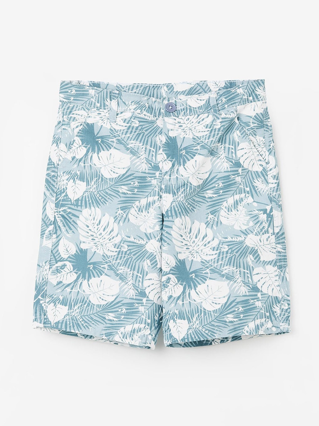 

Fame Forever by Lifestyle Boys Floral Printed Shorts, Blue